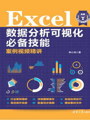 cover image of Excel数据分析可视化必备技能案例视频精讲